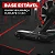 Bicicleta Ergométrica Fitness para Cardio e Musculação 6kg Inercia com base Cor Preto e Vermelho Marca Sevenfit - Imagem 2