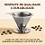 Filtro De Café Reutilizável Em Aço Inox Modelo 103 Peneira Permanente Sustentável Coar Café Tradicional Sem Papel Econômico E Durável Ponte Lar Utilidades - Imagem 4