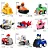 Kit 9 Carros E Personagens Patrulha Canina Coleção Fricção - Imagem 7