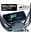 Nado C2 Bike Elétrica Scooter 1000w 48v Bateria Lítio 60 Km Preto - Imagem 4