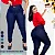 Calça Jeans Plus Size Cintura Alta Elastano Lycra Modeladora - Imagem 4