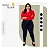 Calça Jeans Plus Size Cintura Alta Elastano Lycra Modeladora - Imagem 5