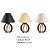 Kit 2 unidades Abajur La Finesse Cupula - Luminária Para Decoração Quarto e Sala - Imagem 3