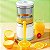 Espremedor Elétrico Laranja Limão Frutas Fazer Sucos Recarregável Usb Cozinha - Imagem 1