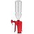 Dispenser Suporte c/ Torneira para Garrafa Pet (Refrigerante Agua) - Vermelho - Imagem 5