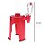 Dispenser Suporte c/ Torneira para Garrafa Pet (Refrigerante Agua) - Vermelho - Imagem 8
