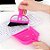 Kit de Mini Pá e Escova para Limpeza Pequena - 2 Peças - Rosa - Imagem 6