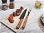 Kit para Churrasco Tramontina com Lâminas em Aço Inox e Cabos em Madeira Natural - 3 Peças - Imagem 2