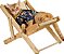 Cadeira para Gato com Arranhador de Juta em Madeira Regulável 4 Alturas - Imagem 6