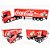 MAN TGX COCA COLA  - ESCALA 1/64 + CARRETA (ESCALA 1/68) = 25 CM - Imagem 1