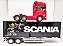 Caminhão Scania R730 + Carreta Baú  1/32 47 Cm - Imagem 2