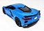 Chevrolet Corvette C8 2021  Azul - Escala 1/36 12 CM - Imagem 2