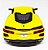 Chevrolet Corvette C8 2021  Amarelo - Escala 1/36 12 CM - Imagem 4