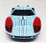 Ford GT40 1966 Azul Racing - Escala 1/32 - 12 CM - Imagem 4