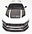 Ford Mustang Dark Horse 2024 Branco - Escala 1/38 - 12 CM - Imagem 3
