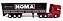SCANIA V8 R730 HIGHLINE VERMELHA + CARRETA NOMA - ESCALA 1/64 (25 CM) - Imagem 5