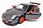 PORSCHE 911GT3 RS CINZA- ESCALA 1/38 12CM - Imagem 1