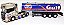 SCANIA R730 GULF - ESCALA 1/64 + CARRETA ESCALA 1/64 = 26 CM - Imagem 4