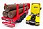 SCANIA R730 AMARELA + CARRETA  MADEIREIRA ESCALA 1/64 = 26 CM - Imagem 2