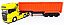 Scania Highline Amarela  + Carreta Basculante 1/64 - Imagem 6