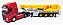 Caminhão Volvo Fh 500 Vermelho + Carreta Guindaste 1/64 - Imagem 5