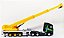 Caminhão Volvo Fh 500 Azul + Carreta Guindaste 1/64 - Imagem 1