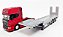 Miniatura Scania Highline Vermelho  + Carreta Prancha 1/64 - Imagem 3