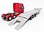 Miniatura Scania Highline Vermelho  + Carreta Prancha 1/64 - Imagem 4