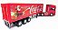 SCANIA COCA COLA NATAL ESCALA 1/64 26 CM - Imagem 1