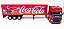 SCANIA COCA COLA NATAL ESCALA 1/64 26 CM - Imagem 5
