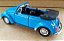 Volkswagen Fusca Azul Conversível - Escala 1/32 - 13 CM - Imagem 2