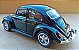 Volkswagen Fusca Preto - Escala 1/32 - 13 CM - Imagem 2