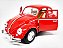 Volkswagen Fusca Vermelho - Escala 1/32 - 13 CM - Imagem 1