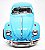 Volkswagen Fusca Azul - Escala 1/32 - 13 CM - Imagem 5