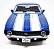 Chevrolet Camaro SS 1969 Azul - Escala 1/38 - 12 CM - Imagem 5