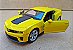 Chevrolet Camaro ZL1  Amarelo - Escala 1/38 - 12 CM - Imagem 1