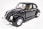 Volkswagen Fusca Preto  - Escala 1/32 - 13 CM - Imagem 3