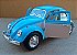 Volkswagen Fusca Azul/Branco - Escala 1/32 - 13 CM - Imagem 5