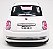 Fiat 500 2007 Branco - Escala 1/28 12 CM - Imagem 5