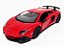 Lamborghini Aventador Vermelho - Escala 1/36 12 CM - Imagem 3