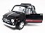 Fiat 500 Preto - Escala 1/24 - 12 CM - Imagem 1