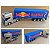 SCANIA R730 RED BULL - ESCALA 1/64 + CARRETA ESCALA 1/64 = 26 CM - Imagem 1