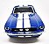 Shelby GT 500 1967 Azul - Escala 1/38- 13 CM - Imagem 4
