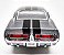 Shelby GT 500 1967 Prata- Escala 1/38- 13 CM - Imagem 5