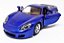 Porsche Carrera GT Azul - Escala 1/36 12 CM - Imagem 1