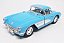 Chevrolet Corvette 1957 Azul - Escala 1/34 - 13 CM - Imagem 1