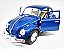 Volkswagen Fusca Azul Escuro - Escala 1/32 - 13 CM - Imagem 1