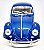 Volkswagen Fusca Azul Escuro - Escala 1/32 - 13 CM - Imagem 4
