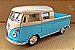 Volkswagen Kombi 1962 Azul/Branca - Escala 1/32 - 13 CM - Imagem 1