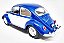 Volkswagen Fusca Azul 1967 - Escala 1/24 - 17 CM - Imagem 3